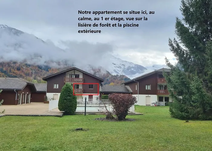 Bel Appartement Avec Piscine - Le Grand Tetras